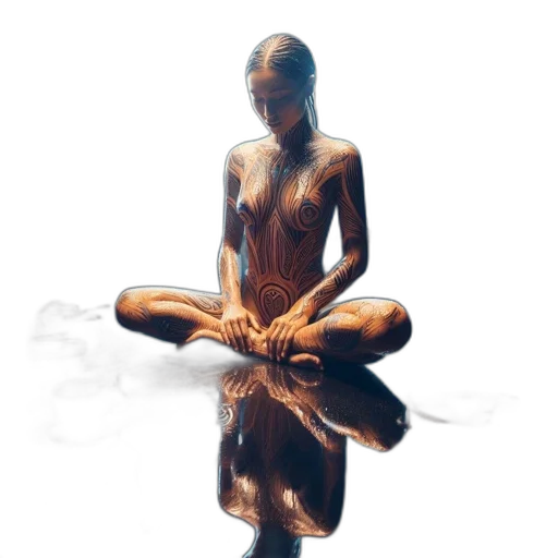 jewelry, dress, staff, sword, 3d render, photorealistic, concept art, oil painting transparent PNG cut-out