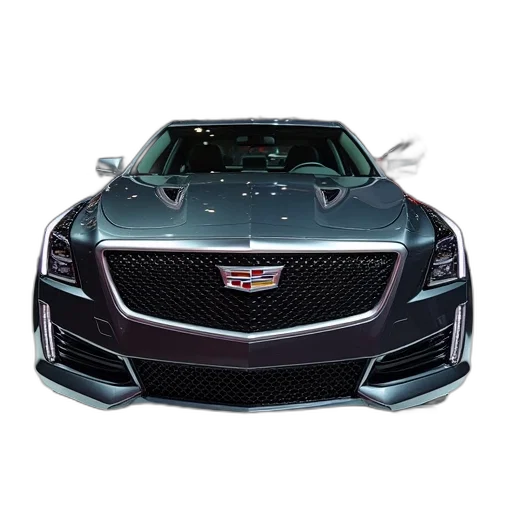 car, 3d render, cadillac, ats, display, detroit, auto, show transparent PNG cut-out