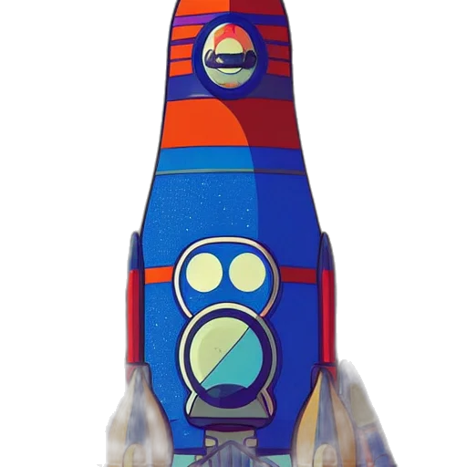 bottle, robot, weapon, 3d render transparent PNG cut-out