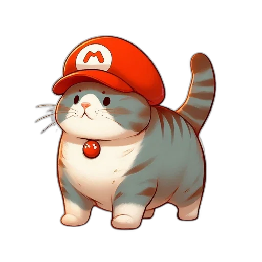 hat, animal, creature, staff, pixel art, concept art, 3d render, watercolor transparent PNG cut-out