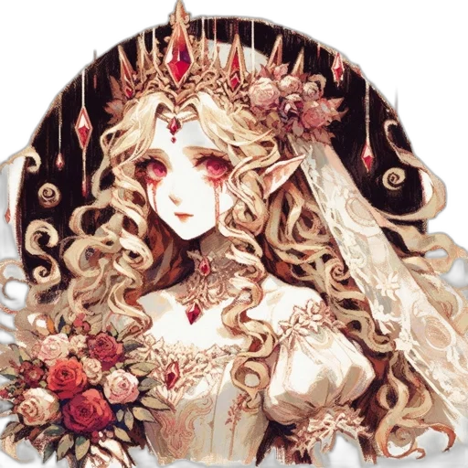 crown, mask, jewelry, staff, fantasy art, pixel art, concept art, anime transparent PNG cut-out