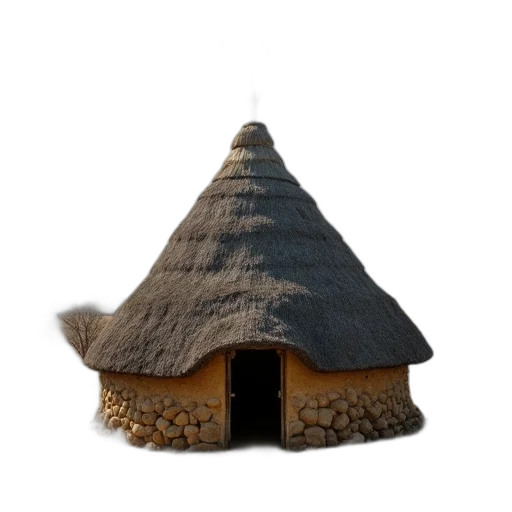 hat, building, umbrella, animal, 3d render, concept art, photorealistic, fantasy art transparent PNG cut-out