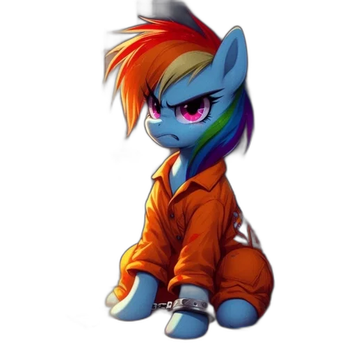 staff, jacket, concept art, pixel art, fantasy art, cartoon, rainbow, dash transparent PNG cut-out