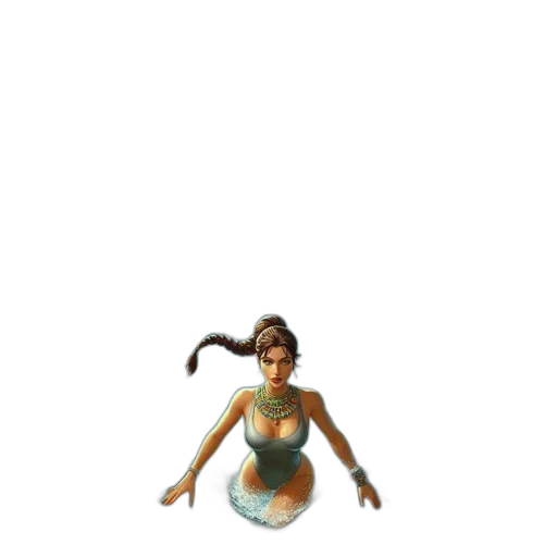 staff, creature, dress, robot, 3d render, concept art, fantasy art, pixel art transparent PNG cut-out