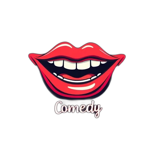 cartoon, logo, comedy, show transparent PNG cut-out