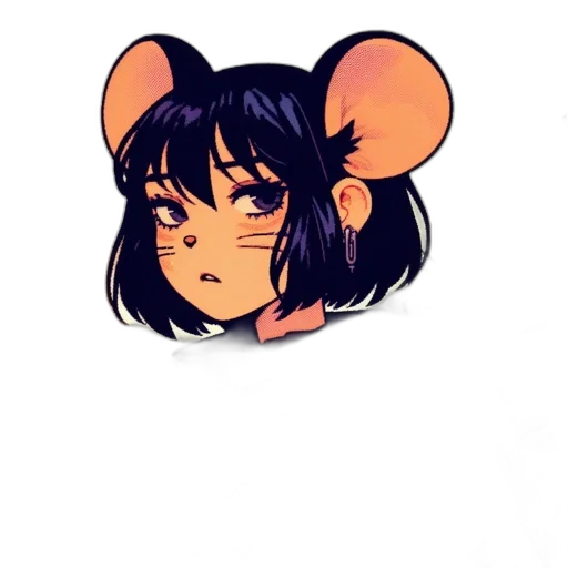 face, staff, mask, creature, anime, cartoon, pixel art, concept art transparent PNG cut-out