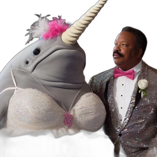 dragon, animal, creature, dress, vaporwave, concept art, man, glittering transparent PNG cut-out