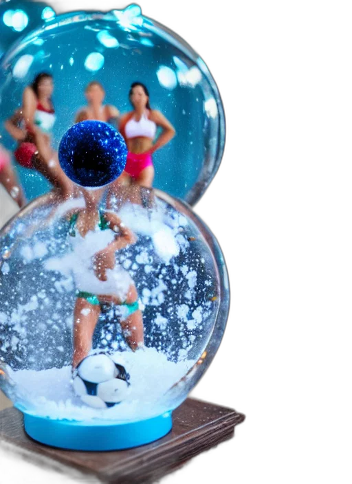 underwater, snow, globe, mantel transparent PNG cut-out