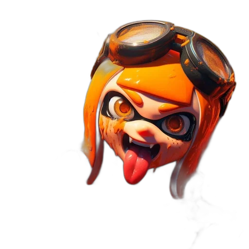mask, face, creature, jacket, concept art, 3d render, photorealistic, fantasy art transparent PNG cut-out