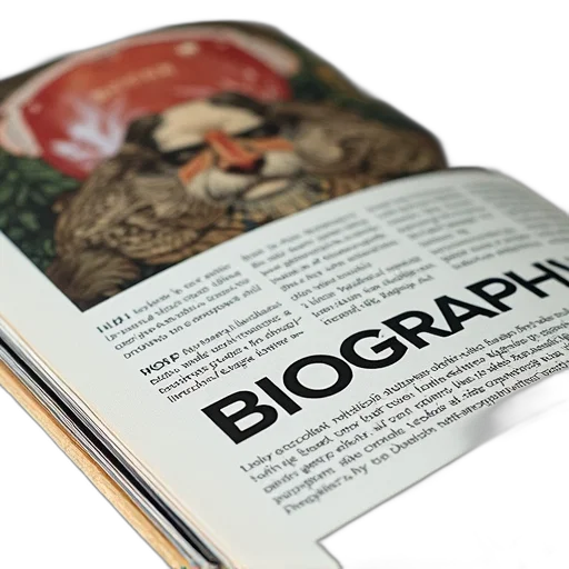 photorealistic, 3d render, second, image, close-up, biography, section, first transparent PNG cut-out