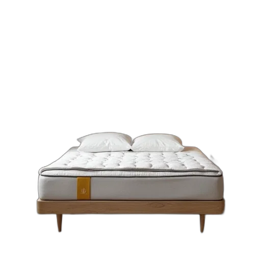 furniture, 3d render, earth tones, adjustable, mattress, bed, home transparent PNG cut-out