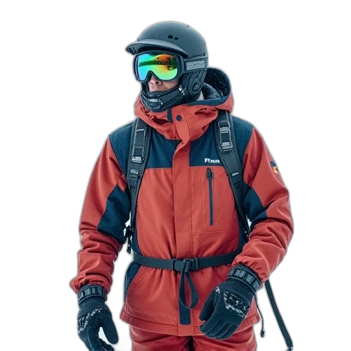 jacket, staff, image, man transparent PNG cut-out