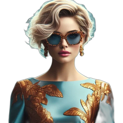 dress, jewelry, crown, jacket, concept art, fantasy art, comic book art, photorealistic transparent PNG cut-out