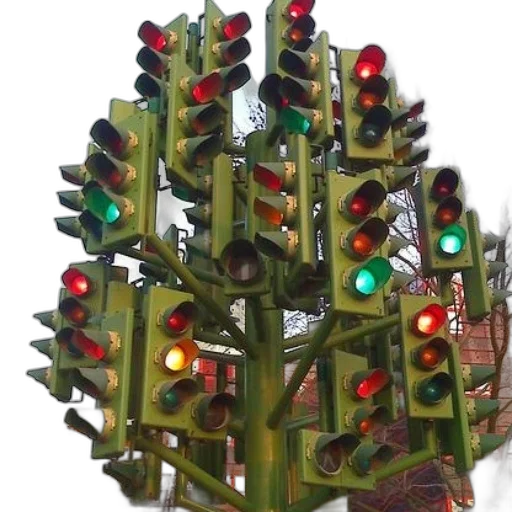 tree, crown, car, jewelry, 3d render, photorealistic, concept art, neon lights transparent PNG cut-out