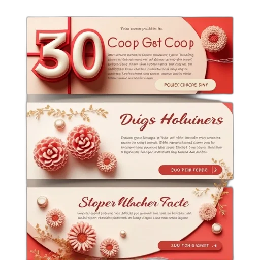 coup, voucher, templates, discount, store transparent PNG cut-out