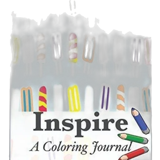 watercolor, colorful, monochrome, inspire, coloring, journal, features, pattern transparent PNG cut-out