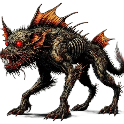 dragon, creature, animal, staff, concept art, fantasy art, 3d render, pixel art transparent PNG cut-out