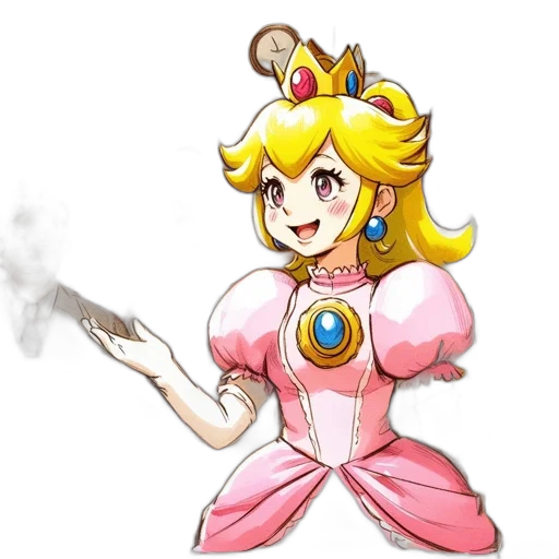 staff, dress, weapon, crown, concept art, pixel art, anime, cartoon transparent PNG cut-out
