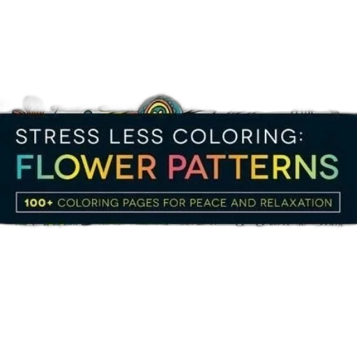 colorful, earth tones, dark, stress, less, coloring, flower, patterns transparent PNG cut-out