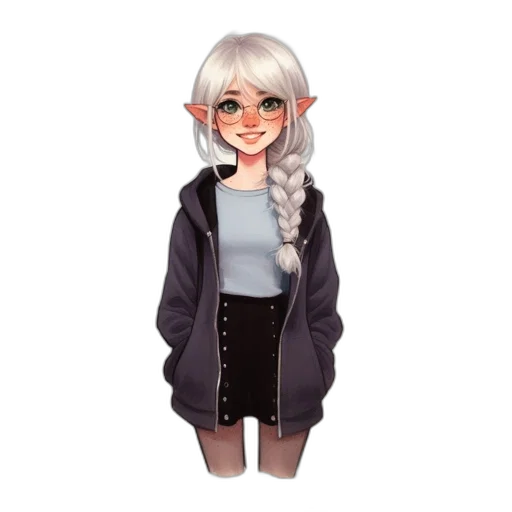 staff, jacket, dress, concept art, fantasy art, pixel art, cartoon, pastel transparent PNG cut-out