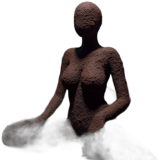 dress, mask, creature, jewelry, 3d render, concept art, fantasy art, photorealistic transparent PNG cut-out