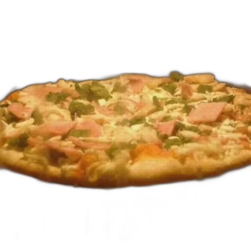 food, crown, weapon, 3d render, photorealistic, pastel, homemade, pizza transparent PNG cut-out