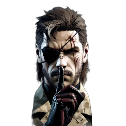 weapon, face, jacket, mask, concept art, comic book art, photorealistic, pixel art transparent PNG cut-out