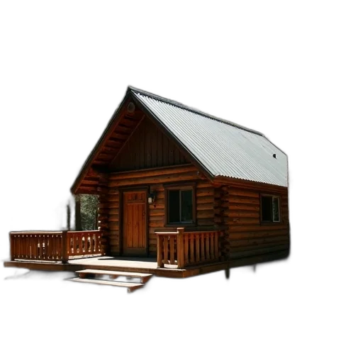 building, furniture, 3d render, concept art, photorealistic, snow, rustic, wooden transparent PNG cut-out