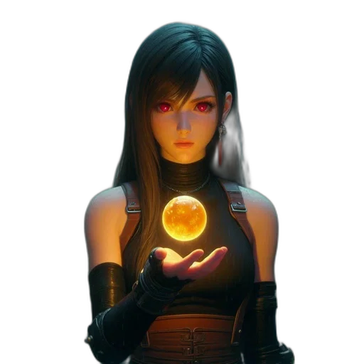 face, robot, jewelry, staff, concept art, fantasy art, cyberpunk, 3d render transparent PNG cut-out