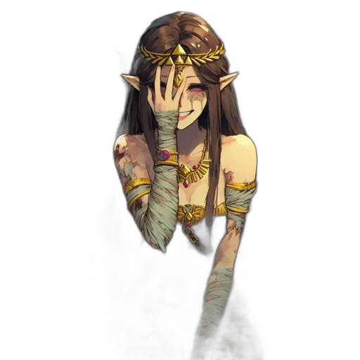 mask, creature, dragon, staff, fantasy art, concept art, pixel art, 3d render transparent PNG cut-out
