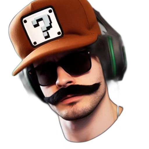 face, hat, staff, pixel art, cartoon, photorealistic, concept art, individual transparent PNG cut-out