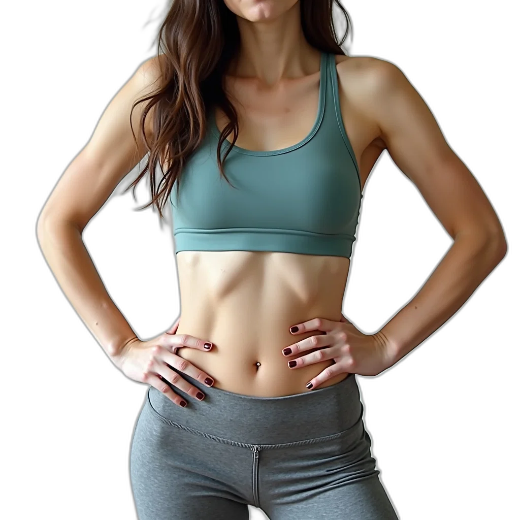 staff, face, photorealistic, 3d render, green, earth tones, woman, flat transparent PNG cut-out