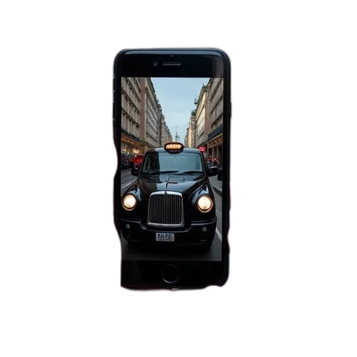 car, robot, photorealistic, 3d render transparent PNG cut-out