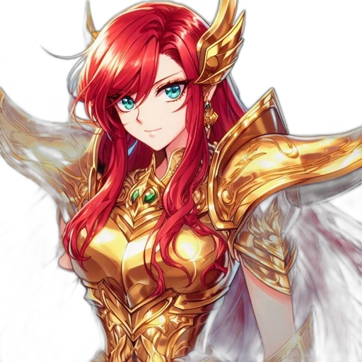 dragon, crown, fantasy art, anime, concept art, pixel art, golden, red transparent PNG cut-out