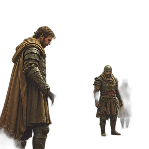 sword, weapon, concept art, fantasy art, 3d render, comic book art, fire, fog transparent PNG cut-out
