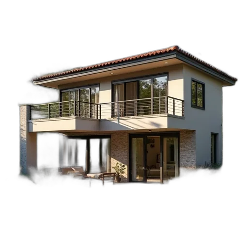 building, furniture, 3d render, photorealistic transparent PNG cut-out