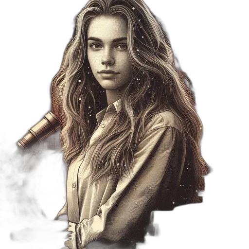 hair, weapon, face, sword, fantasy art, photorealistic, watercolor, comic book art transparent PNG cut-out