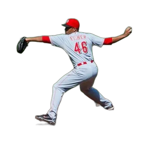 animal, baseball, player, name, fisher, his, jersey transparent PNG cut-out