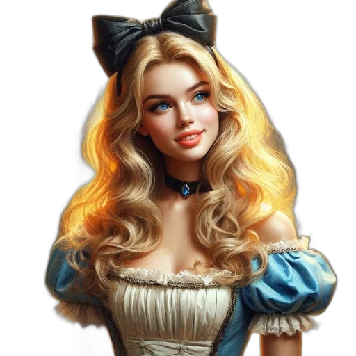dress, face, crown, jewelry, fantasy art, oil painting, photorealistic, comic book art transparent PNG cut-out