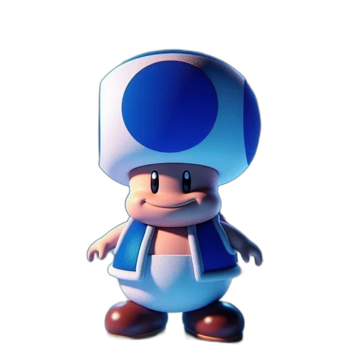 robot, hat, face, creature, 3d render, concept art, pixel art, vaporwave transparent PNG cut-out