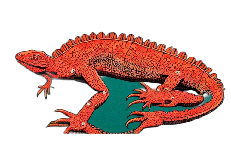 dragon, animal, creature, concept art transparent PNG cut-out