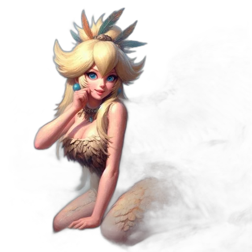 dress, dragon, fantasy art, concept art, pixel art, 3d render, golden, pastel transparent PNG cut-out