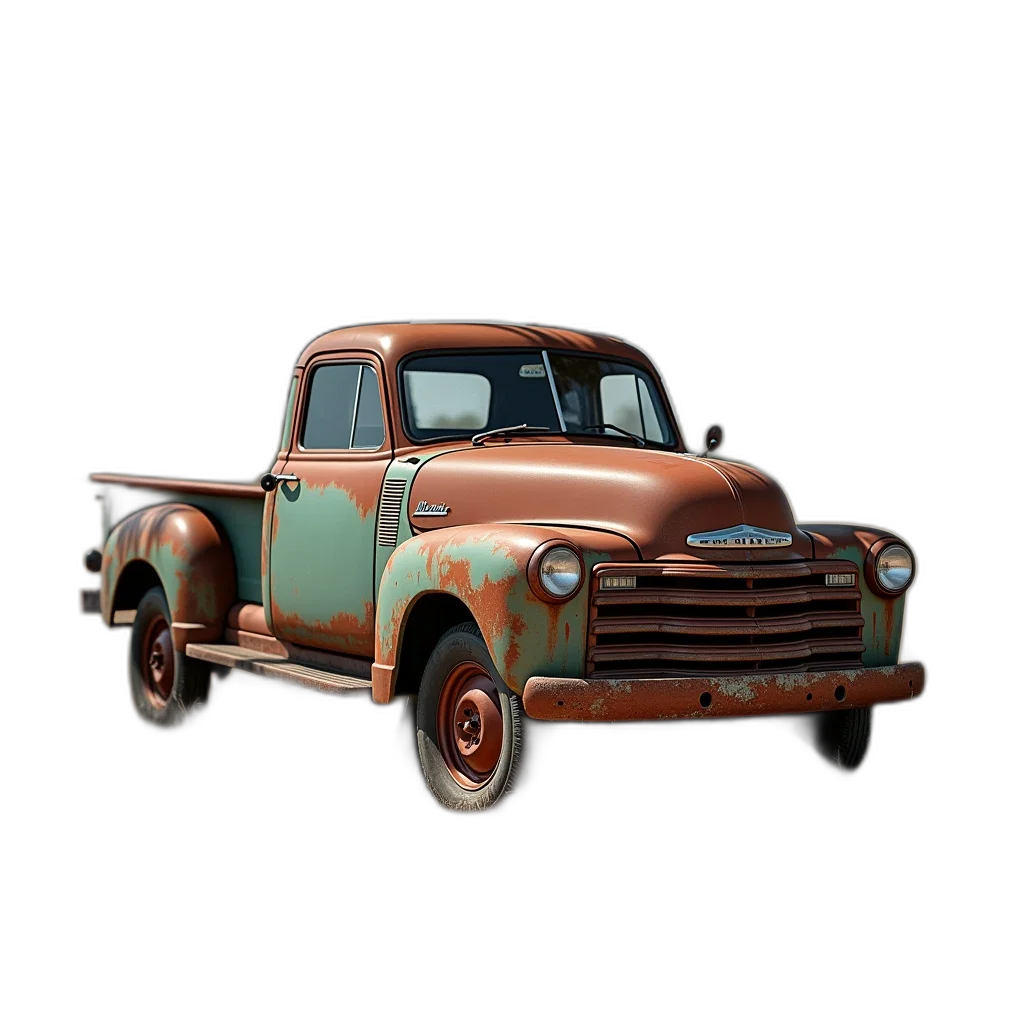 car, weapon, robot, 3d render, photorealistic, concept art, rusty, old transparent PNG cut-out