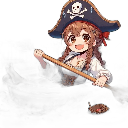 weapon, staff, sword, hat, anime, pixel art, concept art, watercolor transparent PNG cut-out
