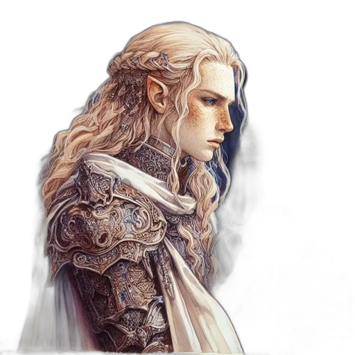 face, dragon, sword, crown, fantasy art, concept art, watercolor, photorealistic transparent PNG cut-out