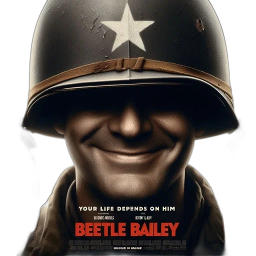 hat, comic book art, concept art, beetle, bailey, movie, poster, features transparent PNG cut-out