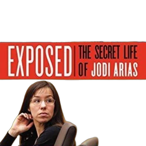 exposed, secret, life, jodi, arias, book, cover, featuring transparent PNG cut-out