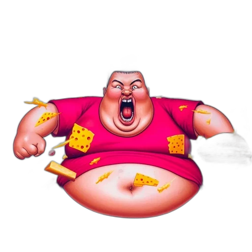 food, concept art, photorealistic, cartoon, 3d render, cover, art, mukbang transparent PNG cut-out