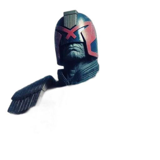 mask, weapon, staff, robot, concept art, 3d render, fantasy art, outer space transparent PNG cut-out