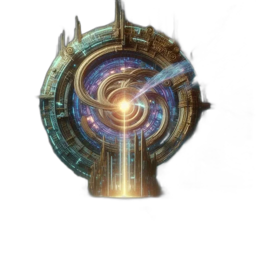 weapon, staff, crown, sword, concept art, fantasy art, 3d render, illuminated transparent PNG cut-out